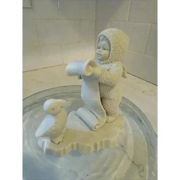 Dept 56 Winter Tales Of The Snowbabies Are You On My List? - Picture 1 of 8